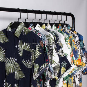 Wholesale SummerPrinted Men's <b>linen</b> Floral <b>Shirt</b> Enhance Look Polyester Viscos Men's <b>Shirt</b> Hawaiian Beach <b>Short</b> <b>Sleeve</b> <b>Shirts</b> - Product Image 6