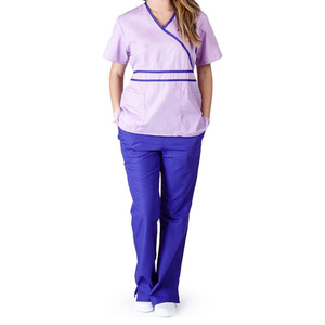 Classic Medical <b>Scrubs</b> Uniform <b>Set</b> for Unisex Nurses-Custom Logo & Color Wholesale Hospital <b>Scrub</b> <b>Sets</b> - Product Image 4