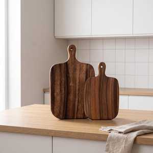 Tabla de Cortar de Madera de Diseño de Lujo, Tabla de Cortar Grande de Madera Natural para Uso en el Hogar, Hoteles y Restaurantes - Product Image 5