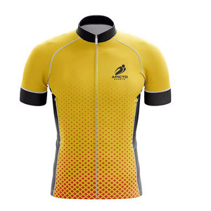 Jersey de Ciclismo Corto para Adultos de Primera Calidad, Tejido Transpirable que Absorbe la Humedad, Ajuste Cómodo, Diseño Personalizado, para Ciclismo de Carretera y Montaña - Product Image 1