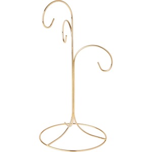 Metal Christmas <b>Tree</b> <b>Stand</b> with Curved Hooks Standing Base Indoor Decor Bendable Design - Product Image 3