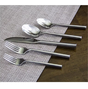 Stainless Steel Flatware Set Long Handle Watermelon Spoon mirrored steel for <b>Coffee</b> Ice Drinks Camping Home Use - Product Image 1