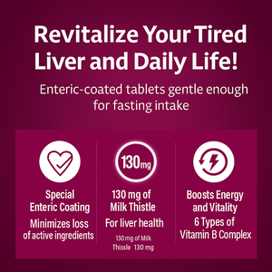 Comprimés OEM d'extrait de chardon-Marie de Corée 30 unités avec silymarine et soutien du foie à base de plantes - Product Image 2