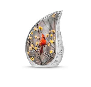 Hermosa urna de cremación con forma de lágrima de mariposa para cenizas humanas, hermosa urna funeraria para cenizas humanas, mini urna. - Product Image 4