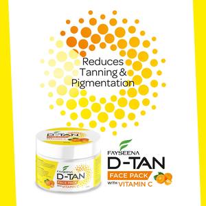 Indian Manufactured D <b>Tan</b> <b>Face</b> Pack with Vitamin C for <b>Tan</b> Removal and Instant Skin Brightening Available At Best Market Price - Product Image 2