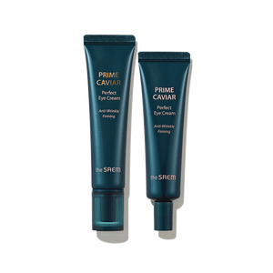 Crème pour les yeux Saem Prime Caviar Perfect, anti-rides, coffret spécial avec ingrédients peptides - Product Image 1