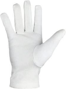 Guantes Masónicos Amarillos con Compás Cuadrado y Bordado a Máquina Tipo G. Tipo de tela: Cuero. Instrucciones de cuidado: No blanquear. - Product Image 4