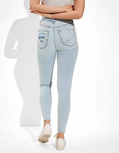 Pantalones Cargo de Mezclilla Ecológicos Vintage para Mujer, Tallas Grandes, de Alta Calidad al Mejor Precio, Cintura Elástica, Secado Rápido y Transpirables - Product Image 5