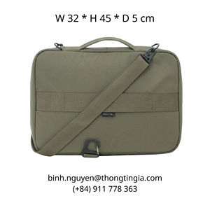OEM/ODM Vietnam Sac de transport polyvalent pour ordinateur portable, avec poignée et bandoulière, antichoc, multi-poches - Product Image 6