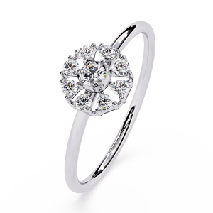 Loista Jewels with IGI Gia Certified CVD Lab Created Grown Diamond 9k 10k 14k 18k Solid Gold Engagement <b>Rings</b> <b>for</b> Women <b>Men</b> - Product Image 2