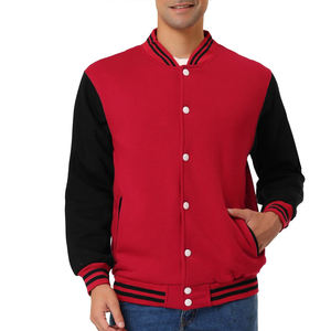 Custom Embroidery Patches Varsity <b>Jackets</b> for Men Wool Sleeves Varsity <b>Jacket</b> in Quality Two-tone Snap-button Plaid-<b>lined</b> <b>Jacket</b> - Product Image 6