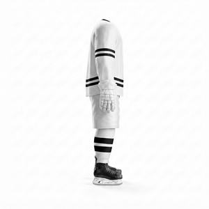 Uniforme de Hockey sobre Hielo Personalizado, Conjunto Deportivo Ligero de Alto Rendimiento, Jersey y Pantalones Diseñados para Velocidad, Comodidad y Movilidad - Product Image 3