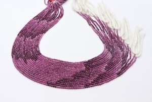 Beautiful <b>Ruby</b> Faceted Round Beads 2 MM Pinkish <b>Ruby</b> Gemstone Beads Shaded <b>Ruby</b> Beads 13 Inch <b>Ruby</b> Gemstone Beads Jewelry Making - Product Image 5