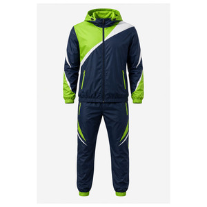 <b>Men</b> Windbreaker Set Full Zip Athletic Jacket and Matching <b>Pants</b> Lightweight Wind Resistant Outdoor <b>Running</b> Training Workout - Product Image 2