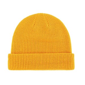 Gorro Unisex de Poliéster/Algodón con Degradado y Tejido Acanalado, Gorro de Invierno Casual con Borde Elástico y Cálido - Product Image 4