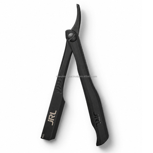 Navaja de Afeitar Magnética JRL, Profesional, para Peluqueros, de Acero Inoxidable, con Cuchilla Reemplazable, Suministros para Barbería, OEM - Product Image 1