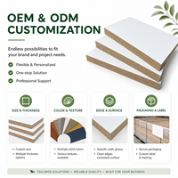 Panneau MDF mélaminé Jinbase Champagne Gold, haute brillance, imperméable, ignifuge, moderne, première qualité, grain de bois soyeux, pour la vente au détail