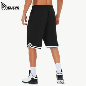 Pantalones Cortos Deportivos Holgados para Hombre, Pantalones Cortos Ligeros de Malla para Entrenamiento y Running con Bolsillos Laterales, Pantalones Cortos Deportivos de Malla para Gimnasio - Product Image 3