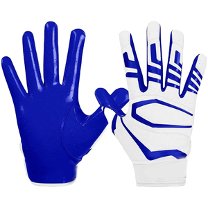 Gants d'équipe de football américain respirants et extensibles, équipement de protection des mains, fournisseur OEM ODM, logo personnalisé, fabrication en gros - Product Image 3