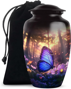 Urnas de Cremación Modernas Hechas a Mano para Adultos, Urnas Conmemorativas Decorativas de Estilo Americano para Cenizas de Hombres y Mujeres - Product Image 5