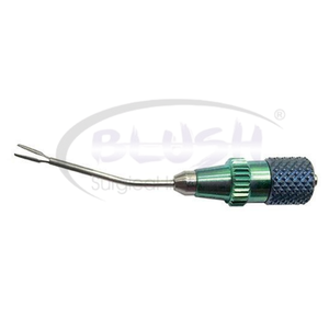 20G Microincision Soft IOL Removal Forceps Ophthalmic Cataract Surgery Lens Extraction Instrument By <b>Blush</b> Surgical - Product Image 6