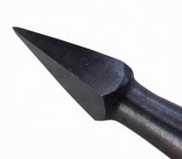 Pointe de flèche Bodkin forgée à la main, accessoires Viking médiévaux, fournitures de chasse, tir à l'arc, coupe-corde, flèche