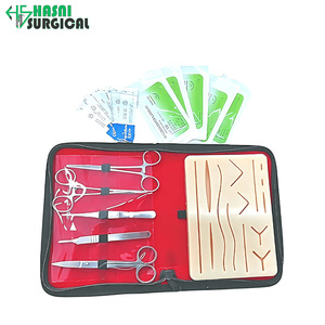 Kit de Práctica de Sutura Manual de Acero Inoxidable - Juego de Instrumentos para Procedimientos Quirúrgicos ORL, Uso Hospitalario - Product Image 2