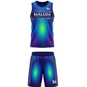 Uniformes de Baloncesto de Verano Personalizados al Por Mayor, Conjunto de Jersey Transpirable para Entrenamiento, Proveedor de Ropa Deportiva para Equipos - Product Image 1