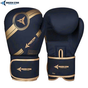 Guantes de Boxeo de Piel Sintética PU Transpirable de Alta Calidad con Logotipo Personalizado, Cierre de Gancho y Bucle para Entrenamiento, Sparring, MMA, Kickboxing, Muay Thai - Product Image 4