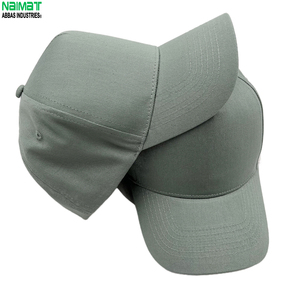 หมวกเบสบอล 6 แผง ยูนิเซ็กซ์ ยี่ห้อ Naimat Abbas Industries สีพื้น ผ้าฝ้ายทวิล 100% ปรับขนาดได้ สวมใส่สบาย เหมาะกับทุกฤดูกาล - Product Image 3