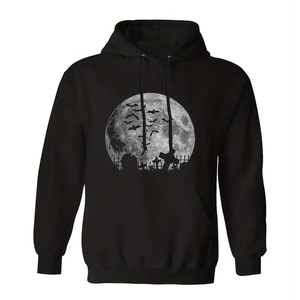 Sweat-shirts personnalisés OEM avec impression de logo, streetwear, impression sérigraphique, vêtements haut de gamme - Product Image 2