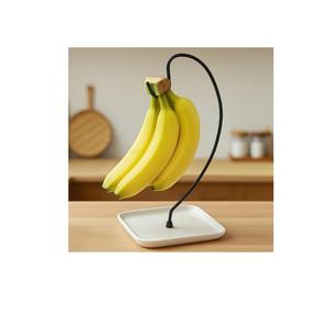 Paquete de 2 Soportes para Plátanos, Soporte Metálico para Plátanos, Soporte para Plátanos o Uvas de hasta 15 Libras, Estante para Plátanos para Cocina - Product Image 1