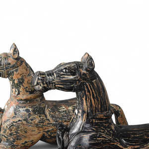 Meilleure collection de sculptures d'animaux faites à la main et peintes à la main en bois massif, décoration vintage pour intérieurs de luxe - MOQ 1 conteneur - Product Image 6