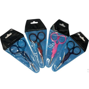 Stainless Steel Embroidery <b>Sewing</b> <b>Scissors</b> with Straight Blades for Thread Trimming Needlework and Craft Use - Product Image 3