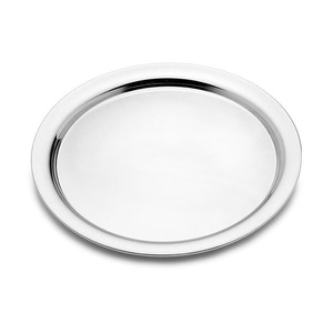 Plateau de service classique en métal poli Mart Export, côtés surélevés, multifonctionnel pour servir des boissons, des repas, des desserts, usage quotidien en cuisine - Product Image 3