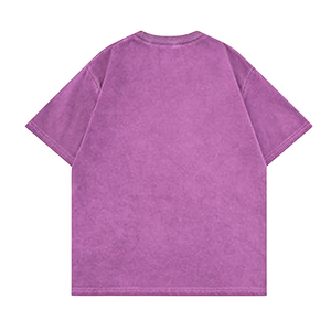 Custom Design Acid Wash Men's Oversized T-<b>Shirts</b> <b>100</b>% Cotton Eco-Friendly Quick Dry Custom Logo OEM Streetwear Bulk Quality - Product Image 3