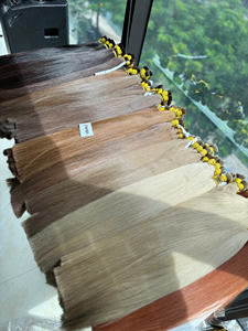 Extensiones de Cabello Vietnamita Virgen de Alta Calidad a Precio de Fábrica, 100% Cutícula Intacta, Todos los Colores - Product Image 6