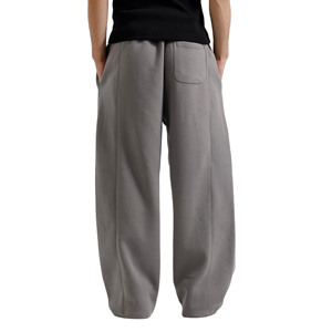 Pantalones Deportivos Casuales de Corte Holgado para Hombre, Marca Personalizada, de Lona Ecológica de Secado Rápido, con Cierre de Cordón y Cintura Media - Product Image 2