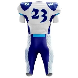 Servicio OEM, Uniforme de Fútbol Americano para Adultos, 100% Poliéster Transpirable, Tallas Grandes, Conjunto Personalizado con Logotipo, Conjuntos de Fútbol Antibacterianos para Hombre - Product Image 3