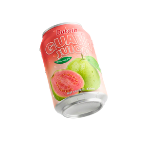 Jus de fruit de goyave rose de qualité supérieure, 330 ml, en canette standard, avec pulpe naturelle, pour marque privée, OEM/ODM - Product Image 4