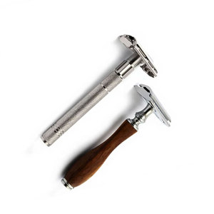 Professional <b>Mens</b> Grooming <b>Shaving</b> <b>Kit</b> 3pcs Double Edge Safety Razor Butterfly Open Reusable German Stainless Steel Manual - Product Image 6