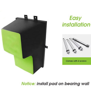 Sac de frappe mural en cuir véritable professionnel / Cible de frappe murale pour entraînement de boxe et MMA - Product Image 2