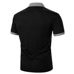 Polos pour hommes, intérieur/extérieur, nouvelle collection, design tendance, logo personnalisé, couleur unie, respirants, pour hommes, OEM. - Product Image 2