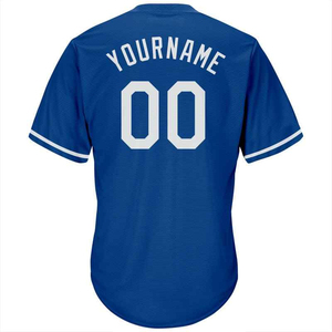Fashionable Custom Unisex <b>Baseball</b> Jersey Short Heat-Transfer Printed Polyester Fabric Breathable Quick Dry Anti-Bacterial - Product Image 3