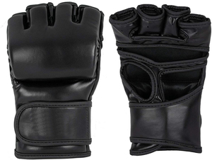 Guantes de MMA de Medio Dedo Personalizados - Guantes de Sparring de Cuero Premium para Artes Marciales Profesionales y Entrenamiento en Gimnasio - Product Image 4