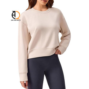 เสื้อฮู้ดครอปท็อปผ้าฟลีซสำหรับผู้หญิง เสื้อกันหนาวฤดูหนาว - Product Image 4