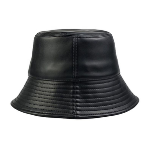 Premium Genuine Leather <b>Bucket</b> <b>Hats</b> for <b>Men</b> & Women Waterproof Blank Fisherman Style with Bow Detail Custom - Product Image 2