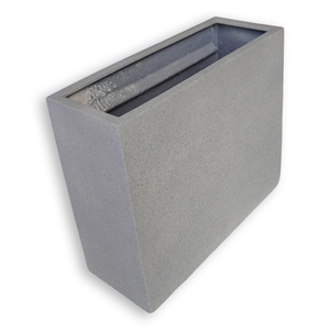 Maceta Rectangular Alta Moderna de Fibra de Vidrio Premium de 5L, DALFSEN, Ligera, Resistente a la Intemperie y a los Rayos UV, para Interiores - Product Image 5