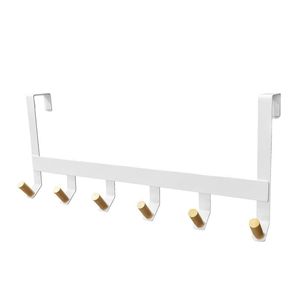 Organisateur de porte moderne en acier minimaliste, support gain de place, solution de rangement suspendue élégante pour entrée - Product Image 2