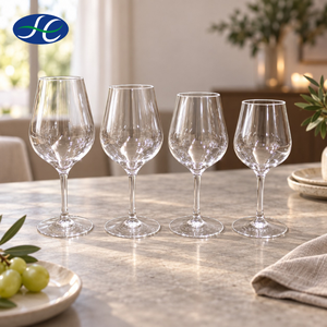 Copas de vino tinto de acrílico transparentes, nuevas, de 16.9 oz, ideales para fiestas. - Product Image 2